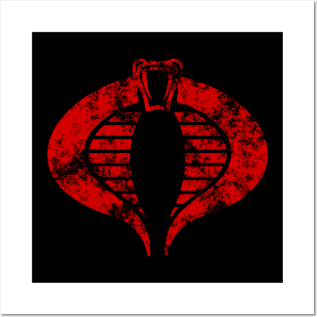 Vintage Cobra Wall Art by AngryMongoAff